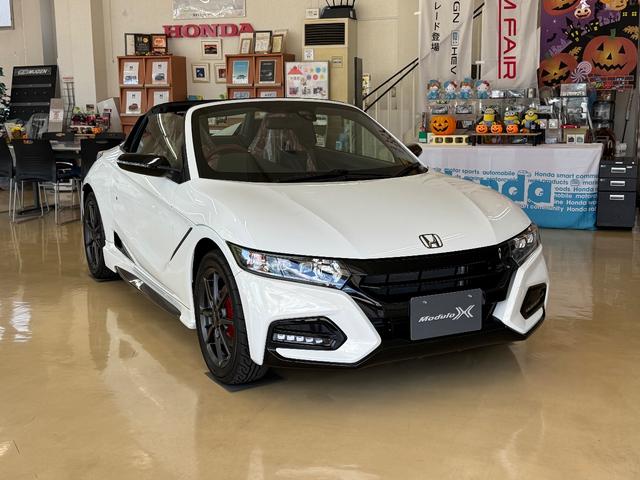 Ｓ６６０ モデューロＸ　バージョンＺ　オープンカー　ＥＴＣ　バックカメラ　ナビ　オートクルーズコントロール　衝突被害軽減システム　オートライト　ＬＥＤヘッドランプ　ＭＴ　スマートキー　シートヒーター　アルミホイール　盗難防止システム（15枚目）