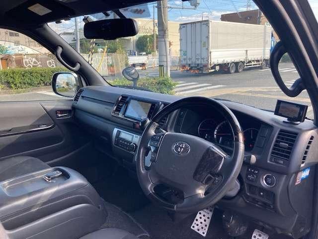 ハイエースバン スーパーGL ダークプライムII ディーゼルターボ 社外SDナビ・フルセグTV・AC100V・ETC・両側スライドドア・ドラレコ(15枚目)