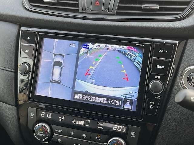 エクストレイル 20Xi 2列車 4WD 純正9インチナビ・フルセグTV・360度カメラ・プロパイロット・インテリジェントルームミラー・エマージェンシーブレーキ・パワーバックドア・LEDヘッドライト・ルーフレール・ETC(13枚目)