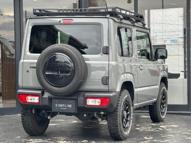 ジムニー XC ユーザー買取車/社外ナビ/フルセグTV/社外16インチアルミ&ブロックタイヤ/背面タイヤ/キャリア付き/ドラレコ/ETC/LEDヘッドライト/デュアルセンサーブレーキサポート/レーンキープ/(10枚目)