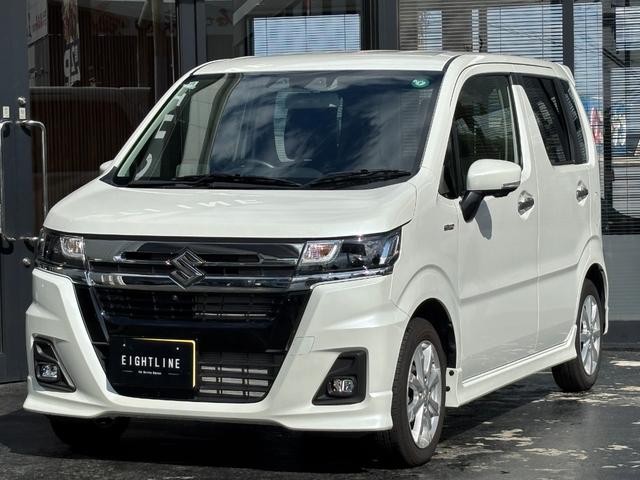 ワゴンＲカスタムＺ ハイブリッドＺＸ　全方位モニター付ディスプレイオーディオ／スズキコネクト対応通信機装着車／運転席シートヒーター／ヘッドアップディスプレイ／アダプティブクルーズコントロール／ステアリングスイッチ／コーナーセンサー／（52枚目）