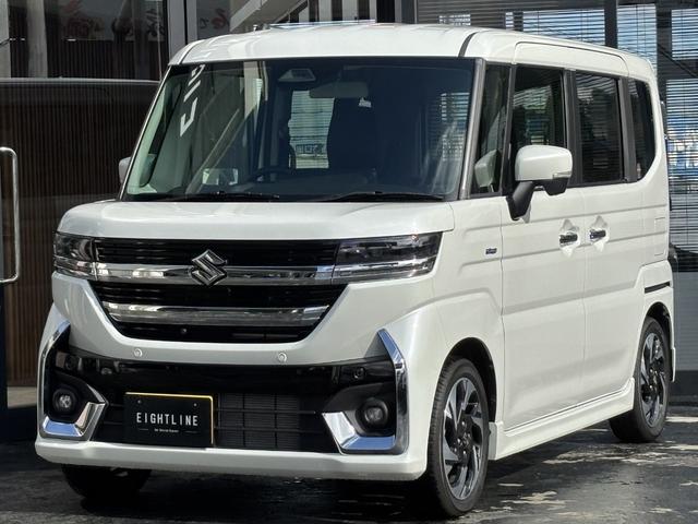 スペーシアカスタム ハイブリッドＸＳターボ　全方位付メモリーナビゲーション／純正９型ナビ／スズキコネクト対応通信機装着車／両側パワースライドドア／ステアリングヒーター／シートヒーター／ＡｐｐｌｅＣａｒＰｌａｙ／ヘッドアップディスプレイ／（5枚目）