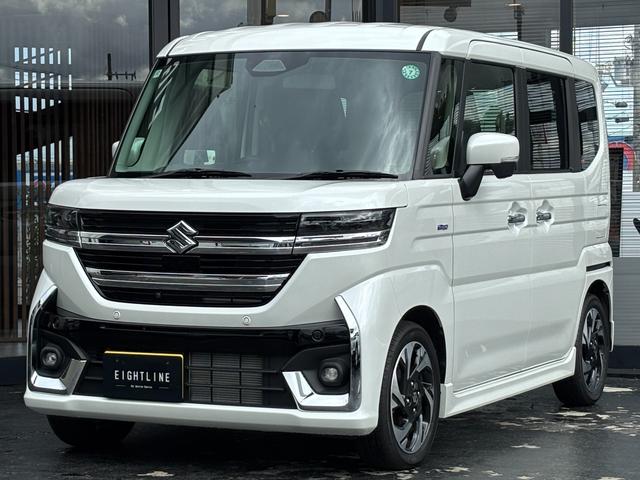 スペーシアカスタム ハイブリッドＸＳターボ　全方位付メモリーナビゲーション／純正９型ナビ／スズキコネクト対応通信機装着車／両側パワースライドドア／ステアリングヒーター／シートヒーター／ＡｐｐｌｅＣａｒＰｌａｙ／ヘッドアップディスプレイ／（5枚目）