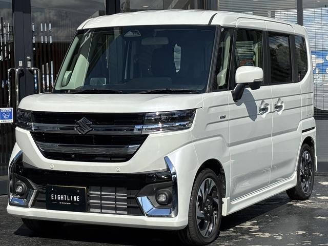 スペーシアカスタム ハイブリッドＸＳターボ　全方位付メモリーナビゲーション／純正９型ナビ／スズキコネクト対応通信機装着車／両側パワースライドドア／ステアリングヒーター／シートヒーター／ＡｐｐｌｅＣａｒＰｌａｙ／ヘッドアップディスプレイ／（5枚目）