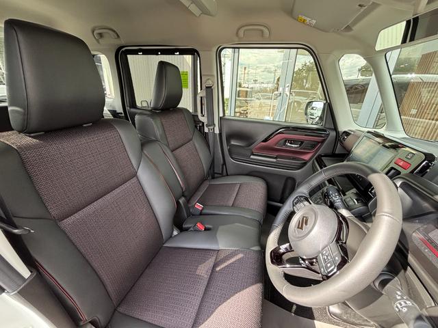 スペーシアカスタム ハイブリッドＸＳターボ　全方位付メモリーナビゲーション／純正９型ナビ／スズキコネクト対応通信機装着車／両側パワースライドドア／ステアリングヒーター／シートヒーター／ＡｐｐｌｅＣａｒＰｌａｙ／ヘッドアップディスプレイ／（45枚目）