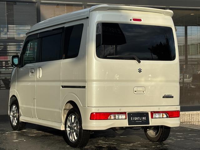 エブリイワゴン ＰＺターボ　片側パワースライドドア／社外ナビ／フルセグＴＶ／バックカメラ／ＥＴＣ／運転席シートヒーター／社外ドラレコ前後／シートカバー付／ワンオーナー／デュアルカメラブレーキサポート／（8枚目）