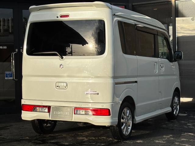 エブリイワゴン ＰＺターボ　片側パワースライドドア／社外ナビ／フルセグＴＶ／バックカメラ／ＥＴＣ／運転席シートヒーター／社外ドラレコ前後／シートカバー付／ワンオーナー／デュアルカメラブレーキサポート／（10枚目）