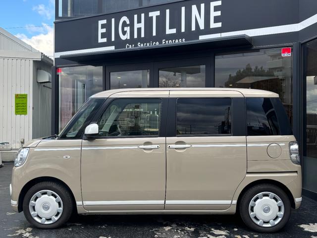 ムーヴキャンバス Ｇホワイトアクセントリミテッド　ＳＡＩＩＩ　純正ナビ／フルセグＴＶ／ＥＴＣ／純正ドラレコ前／両側パワースライドドア／パノラマモニター／スマートアシスト／ワンオーナー／オートライトＬＥＤ／（7枚目）