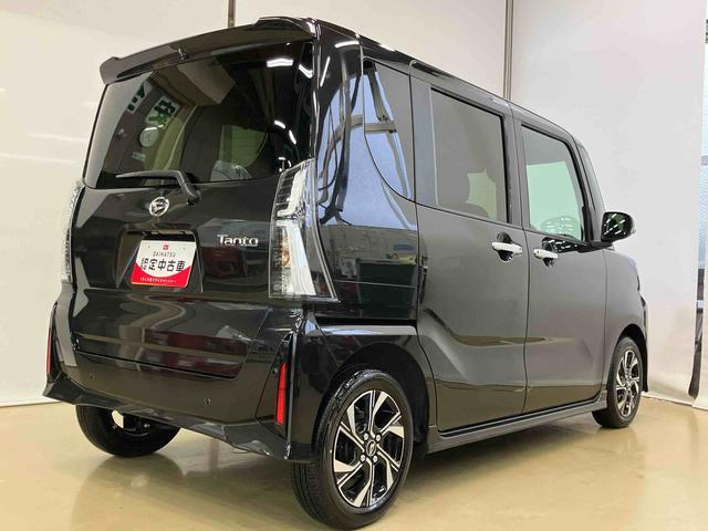 タント カスタムＸ　スマートアシスト付き　ワンオーナー　オートライト・ハイビーム　ＬＥＤヘッドランプ　コーナーセンサー　両側電動スライドドア　電動パーキングブレーキ　ブレーキホールドシステム　キーフリーシステム（4枚目）