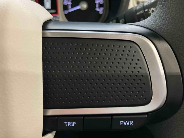 ムーヴキャンバス ストライプスG スマートアシスト付き ホッとカップホルダー コーナーセンサー オートライト・ハイビーム LEDヘッドランプ キーフリー 両側電動スライドドア 電動パーキングブレーキ ステアリングスイッチ(19枚目)