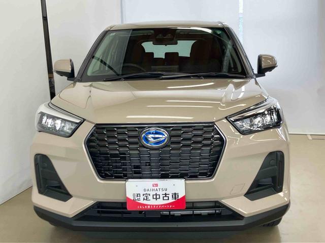 ロッキー Ｘ　ＨＥＶ　スマートアシスト付き　ハイブリット車　オートライト・ハイビーム　電動パーキングブレーキ　キーフリーシステム　シートヒーター　衝突回避支援ブレーキ　誤発進抑制制御機能（3枚目）