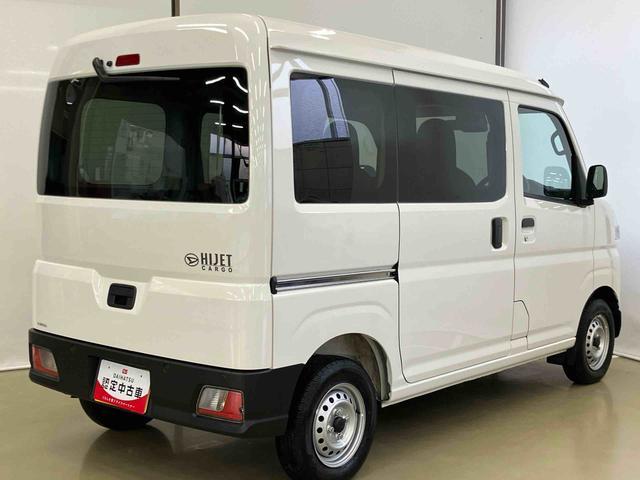ハイゼットカーゴ ＤＸ　スマートアシスト付き　パートタイム４ＷＤ　ラジオ付き　衝突回避支援ブレーキ　誤発進抑制制御機能　オートライト・ハイビーム　パワーウィンドウ　両側スライドドア（4枚目）