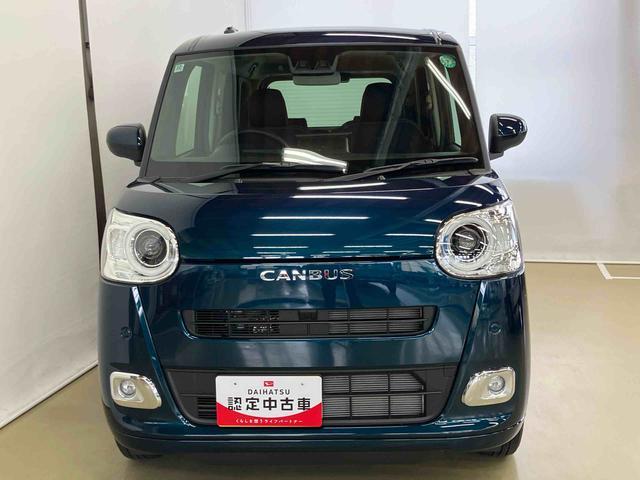 ムーヴキャンバス セオリーＧ　スマートアシスト付き　ホッとカップホルダー　コーナーセンサー　オートライト・ハイビーム　ＬＥＤヘッドランプ　キーフリー　両側電動スライドドア　電動パーキングブレーキ　ステアリングスイッチ（3枚目）