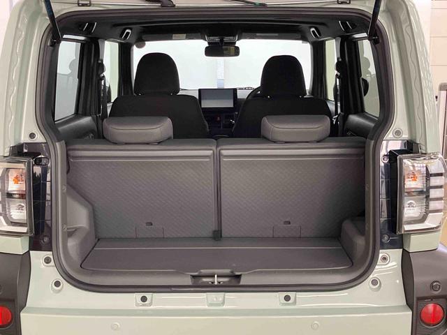 タフト Ｇ　ダーククロムベンチャー　スマートアシスト付き　シートヒーター　スカイフィールトップ　電動パーキングブレーキ　コーナーセンサー　オートライト・ハイビーム　ＬＥＤヘッドランプ　キーフリー　アルミホイール　フルタイム４ＷＤ（24枚目）