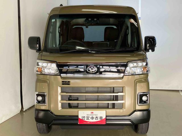 アトレー ＲＳ　スマートアシスト付き　パートタイム４ＷＤ　衝突回避支援ブレーキ　誤発進抑制制御機能　オートライト・ハイビーム　パワーウィンドウ　両側電動スライドドア　アダプティブクルーズコントロール（3枚目）