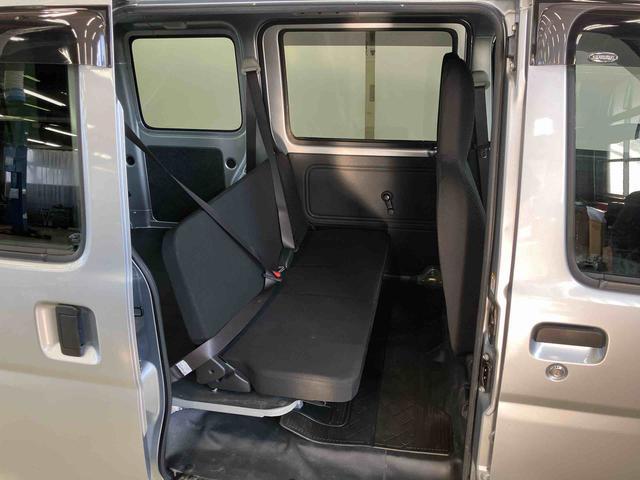 サンバーバン トランスポータースマートアシスト　ラジオ付き　両側スライドドア　キーレスエントリー　パートタイム４ＷＤ　スペアタイヤ付き　後席フルフラットシート　オートハイビーム　衝突回避支援ブレーキ　アイドリングストップ（18枚目）
