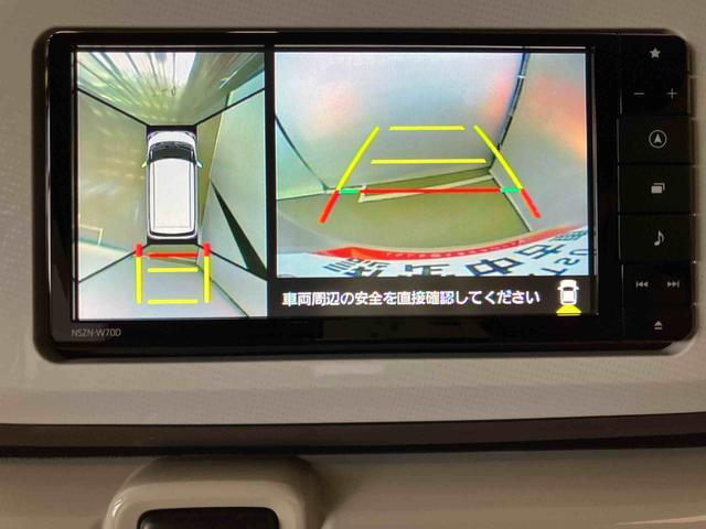 ムーヴキャンバス Ｘメイクアップリミテッド　ＳＡＩＩＩ　スマートアシスト付き　ナビゲーションシステム付き　パノラマモニター付き　ドライブレコーダー付き　両側電動スライドドア　オートライト・ハイビーム　キーフリーシステム　ステアリングスイッチ（12枚目）