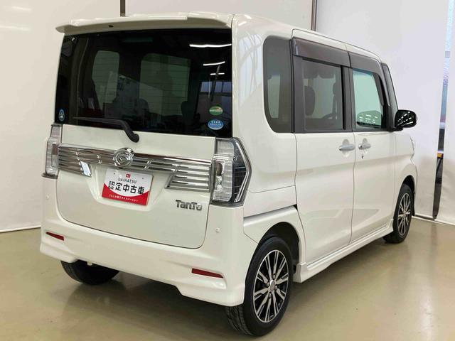 タント カスタムＸ　トップエディションＳＡＩＩ　スマートアシスト付き　ナビゲーションシステム付き　バックカメラ付き　両側スライド・片側電動　キーフリーシステム　ステアリングスイッチ　アイドリングストップ　オートライト　アルミホイール　オートエアコン（4枚目）