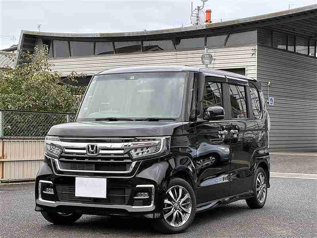 Ｎ－ＢＯＸカスタム Ｌ　前後ドラレコ・ディーラーＯＰナビ・両側パワースライドドア・スマートキー・ウインカーミラー・電格ミラー・ＥＴＣ・衝突軽減システム・レーンキーピング・レーダークルーズ（2枚目）