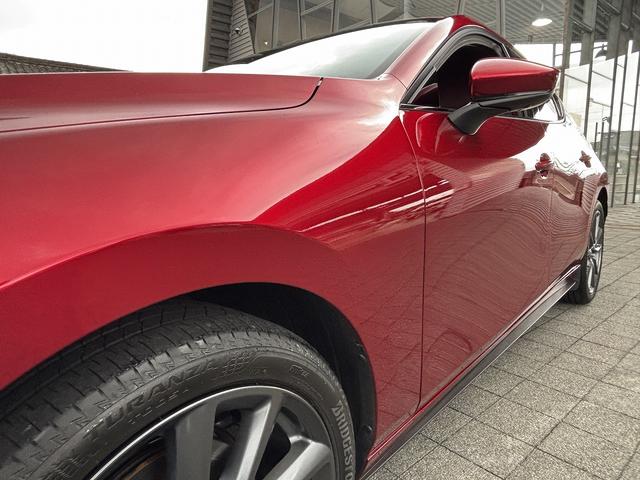 MAZDA3ファストバック 20S ツーリング ユーザー買取 バーガンディレザーパッケージ 全周囲モニター バックカメラ HUD BSM ワイヤレス充電 LEDヘッドライト シートヒーター パドルシフト レーダークルーズ ETC スペアスマートキー(50枚目)