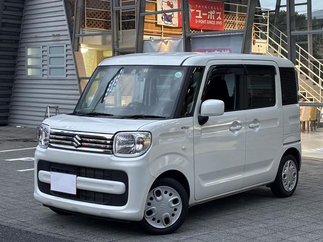 スペーシア ハイブリッドG ユーザー買取 セーフティサポート 社外SDナビ(AVN-LS02)前後ドライブレコーダー バックカメラ ETC 両側スライドドア(35枚目)