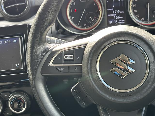 スイフト ハイブリッドＭＧ　ユーザー買取　純正ディスプレイオーディオ（ＰＶＨ－９３００ＤＶＳＺＳ）　バックカメラ　ＢＳＭ　衝突軽減システム　レーンキーピング　ＥＴＣ　スペアスマートキー（10枚目）