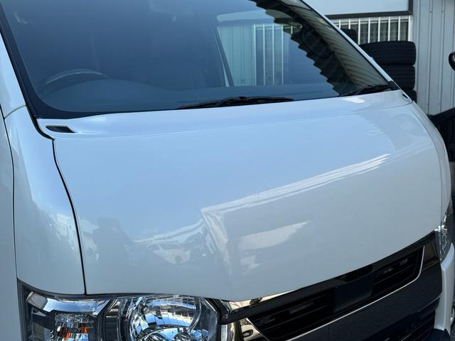 ハイエースバン スーパーGL ダークプライムII TRDフロントバンパーガード☆サイドステップ☆リアスポイラー☆マッドフラップ☆K3オリジナル16インチアルミ☆悪顔ボンネット☆ワイパーガード☆ナビTV・FDモニター☆360°カメラ☆ETC☆両側PS(4枚目)