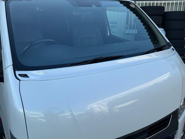 ハイエースバン スーパーGL ダークプライムII TRDフロントバンパーガード☆サイドステップ☆リアスポイラー☆マッドフラップ☆K3オリジナル16インチアルミ☆悪顔ボンネット☆ワイパーガード☆ナビTV・FDモニター☆360°カメラ☆ETC☆両側PS(5枚目)