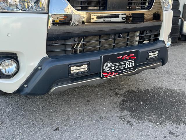 ハイエースバン スーパーGL ダークプライムII TRDフロントバンパーガード☆サイドステップ☆リアスポイラー☆マッドフラップ☆K3オリジナル16インチアルミ☆悪顔ボンネット☆ワイパーガード☆ナビTV・FDモニター☆360°カメラ☆ETC☆両側PS(6枚目)