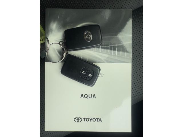 アクア Gソフトレザーセレクション 純正ナビ/バックカメラ/ETC/黒レザーシート/衝突軽減ブレーキ/スマートキー/Bluetooth(31枚目)