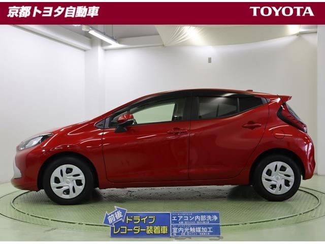 アクア G VSC 衝突軽減ブレーキ バックモニター LED クルーズコントロール スマートキー ETC車載器 AC100V ドライブレコーダー パワーウィンドウ イモビライザー サイドエアバック オートエアコン(2枚目)