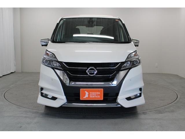 セレナ ハイウェイスターＧ　社外メモリーナビゲーション　フリップダウンモニター　アラウンドビューモニター　衝突軽減ブレーキ　車線逸脱警報システム　クルーズコントロール　ＥＴＣ　ＬＥＤライト　両側電動スライドドア（10枚目）