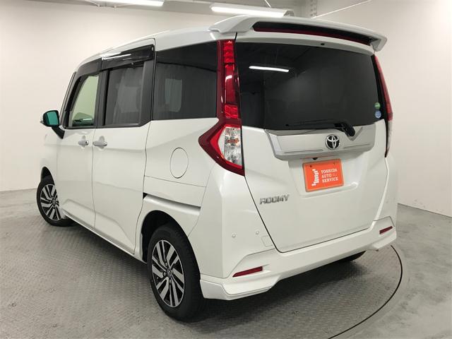 ルーミー カスタムＧ　純正９型ナビゲーション　パノラミックビューモニター　運転席助手席シートヒーター　ＥＴＣ　純正アルミホイール　ＬＥＤライト　両側電動スライドドア　衝突軽減ブレーキ　車線逸脱警報　コーナーセンサー（6枚目）