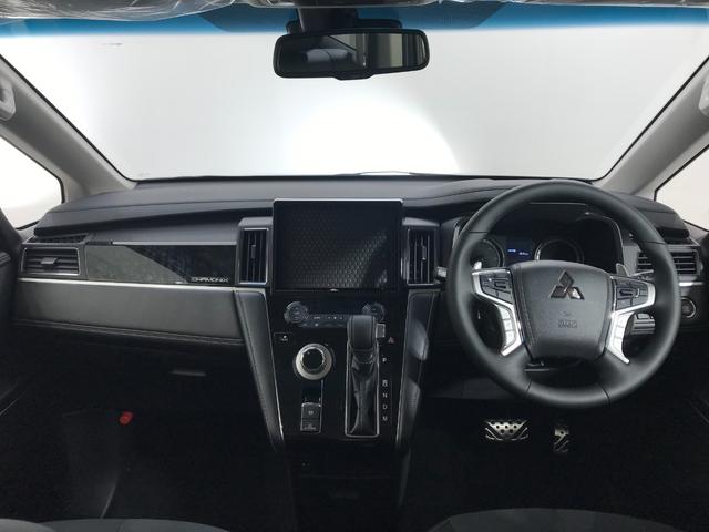 デリカＤ：５ シャモニー　登録済未使用車　マルチアラウンドビュー　ナビ取付パッケージ　後席モニター取付パッケージ　衝突軽減ブレーキ　レーダークルーズコントロール　車線逸脱警報システム　電動サイドステップレス（62枚目）