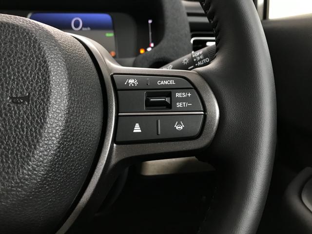 フリード e:HEVエアー EX 登録済未使用車 マルチビュー シートヒーター アダプティブクルーズ 後席サーキュレーター 衝突軽減ブレーキ 両側電動スライドドア 6人乗り 純正アルミホイール ホンダセンシング ブラインドスポット(46枚目)