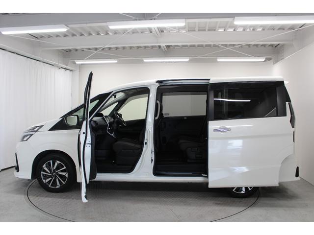 セレナ ハイウェイスターV 純正メモリーナビ フリップダウンモニター アラウンドビューモニター 両側電動スライドドア LEDライト 衝突軽減ブレーキ 車線逸脱警報システム オートライト 純正アルミホイール(12枚目)