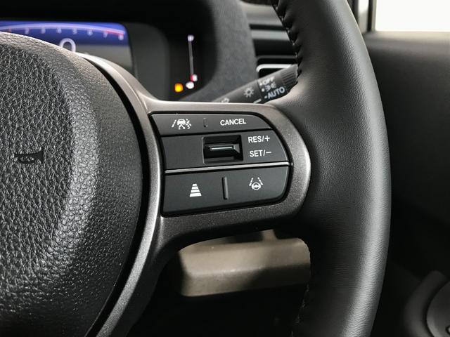 フリード エアー　ＥＸ　登録済未使用車　シートヒーター　アダプティブクルーズ　後席サーキュレーター　衝突軽減ブレーキ　両側電動スライドドア　６人乗り　純正アルミホイール　ホンダセンシング　ＬＥＤライト　コーナーセンサー（48枚目）