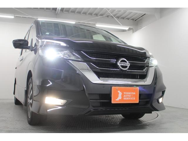 セレナ ハイウェイスター　ＶセレクションＩＩ　社外メモリーナビ　フリップダウンモニター　プロパイロット　アラウンドビューモニター　ＥＴＣ　前後ドライブレコーダー　アダプティブクルーズ　衝突軽減ブレーキ　車線逸脱警報（20枚目）