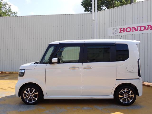 Ｎ－ＢＯＸカスタム ベースグレード　元試乗車　禁煙　８インチ純正ナビ　左側電動スライドドア　前ドラレコ　ＵＳＢ　ＢＴ　Ｒカメラ　ＥＴＣ　前後障害物センサ　電子パーキング＆ブレーキホールド　サイドエアバッグ　渋滞追従　ホンダコネクト（22枚目）
