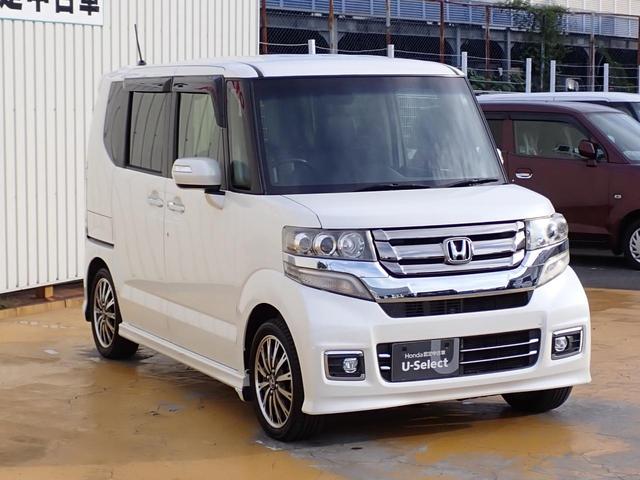 Ｎ－ＢＯＸカスタム Ｇ・ターボＬパッケージ　禁煙車　８インチ純正メモリーナビ　両側電動スライド　フルセグ　ＴＶキット　ＣＤ録音　ＤＶＤ再生　リヤカメラ　ＥＴＣ　オートリトラミラー　シートバックテーブル　クルーズコントロール　フォグ　パドルシフト（13枚目）
