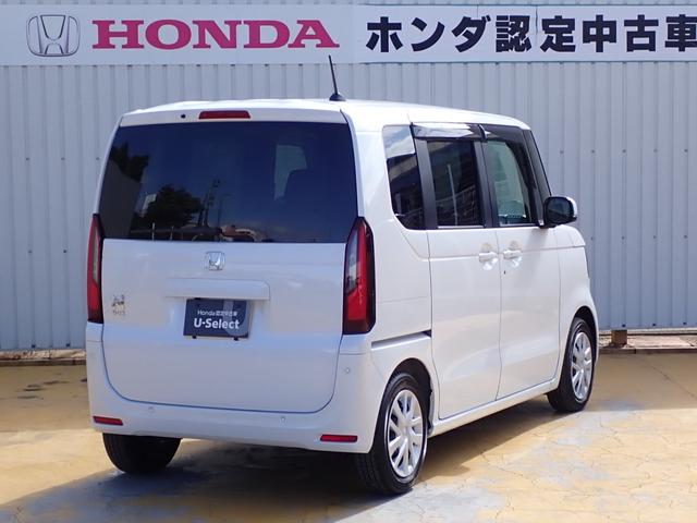 Ｎ－ＢＯＸ ベースグレード　元試乗車　純正ディスプレイオーディオ　左側パワースライドドア　電子パーキング　前ドラレコ　Ｒカメラ　ＥＴＣ　ＬＥＤ　ホンダセンシング　禁煙　前後誤発進抑制機能　アームレスト　ホンダコネクト（20枚目）