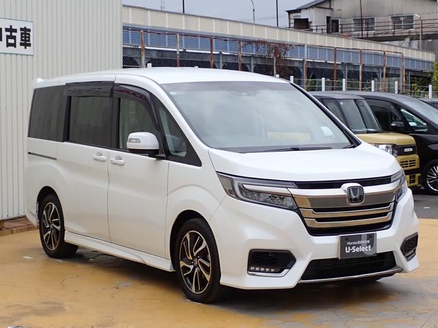 ステップワゴンスパーダ スパーダ・クールスピリットホンダセンシング　１オーナー　禁煙　７人乗り　１０インチ純正ナビ　用品Ｆロアガーニッシュ　前後ドラレコ　用品ＵＳＢチャージャー２口　ＴＶキット　Ｒカメラ　ＥＴＣ　両側電動スライドドア　シートヒーター　トリプルエアコン（17枚目）