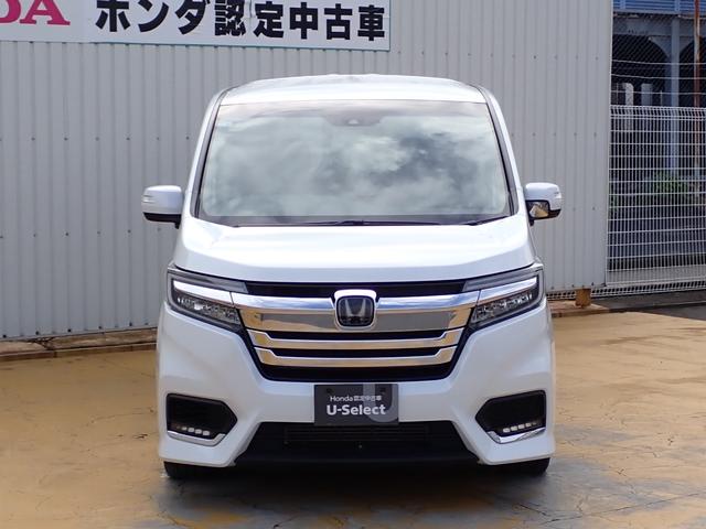 ステップワゴンスパーダ スパーダホンダセンシング 禁煙車 純正7インチナビ フルセグ DVD再生 BT USB 衝突軽減ブレーキ 誤発進抑制 Rカメラ ETC 純正アルミ 両側PSD サンシェード 前後ドラレコ TVキャンセラー ターボ パドルシフト(16枚目)