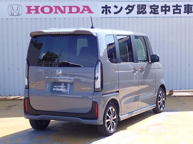 Ｎ－ＢＯＸカスタム コーディネートスタイル　ワンオーナー車　禁煙車　純正メモリーナビ　フルセグ　Ｂｌｕｅｔｏｏｔｈ　ＵＢＳ　バックカメラ　ＥＴＣ　前後ドラレコ　両側パワースライドドア　シートヒーター　オートリトラミラー　衝突軽減ブレーキ（20枚目）
