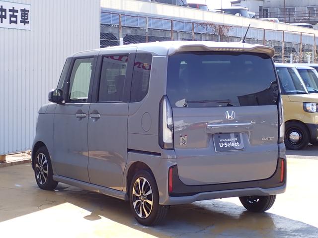 Ｎ－ＢＯＸカスタム コーディネートスタイル　ワンオーナー車　禁煙車　純正メモリーナビ　フルセグ　Ｂｌｕｅｔｏｏｔｈ　ＵＢＳ　バックカメラ　ＥＴＣ　前後ドラレコ　両側パワースライドドア　シートヒーター　オートリトラミラー　衝突軽減ブレーキ（22枚目）