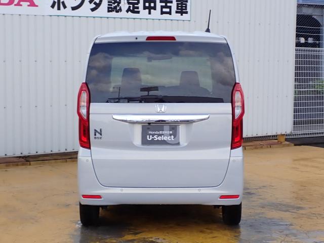 N-BOX L 1オーナー 禁煙 7インチ純正ナビ 左側電動スライド 前後ドラレコ TVキット 電子パーキング Rカメラ ETC2.0 USB BT DVD CD録音 シートヒーター 衝突軽減ブレーキ 誤発進抑制(21枚目)