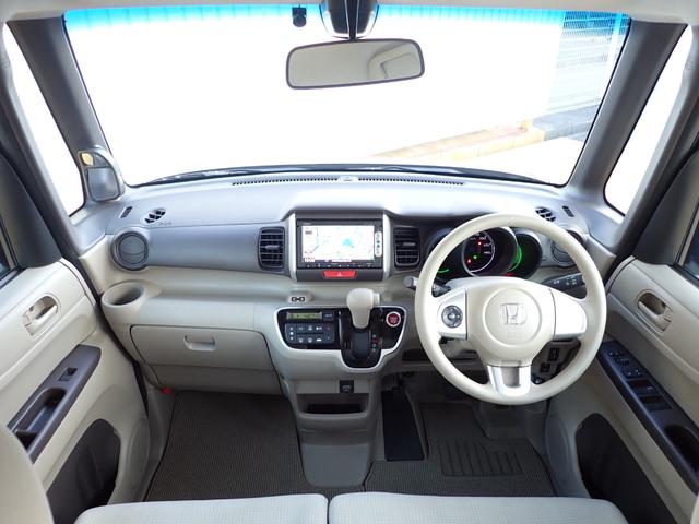 Ｎ－ＢＯＸ Ｇ・Ｌパッケージ　純正メモリーナビ　ＤＶＤ再生　Ｒカメラ　ＥＴＣ　左パワースライド　ドアハンドルＰＴ　ドアバイザー　ＵＳＢ接続ジャック　アームレスト　リア席サンシェード　ホンダあんしんパッケージ（5枚目）