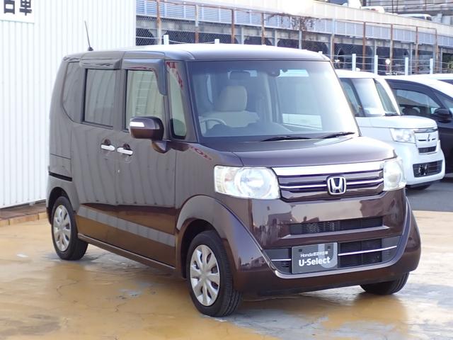 Ｎ－ＢＯＸ Ｇ・Ｌパッケージ　純正メモリーナビ　ＤＶＤ再生　Ｒカメラ　ＥＴＣ　左パワースライド　ドアハンドルＰＴ　ドアバイザー　ＵＳＢ接続ジャック　アームレスト　リア席サンシェード　ホンダあんしんパッケージ（13枚目）