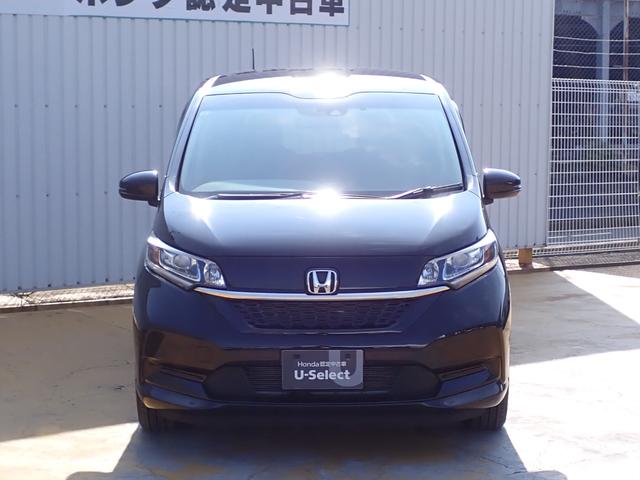 フリード Ｇ　当社元レンタカー　禁煙　６人乗　９インチ純正ナビ　両側電動スライド　前ドラレコ　ＥＴＣ　Ｒカメラ　　誤発進抑制機能　衝突軽減ブレーキ　シートヒーター　オートリトラミラー　ＵＳＢ　ＢＴ　ＤＶＤ　ＣＤ録音（15枚目）