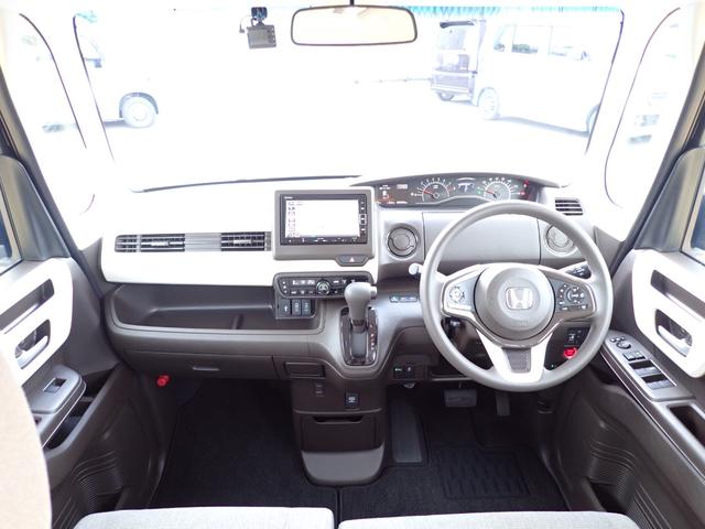 Ｎ－ＢＯＸ Ｌ　純正ナビ　フルセグ　Ｒカメラ　ＬＥＤ　衝突被害軽減ブレーキ　レーンキープアシスト　アダクティブクルーズコントロール　前後ドライブレコーダー　ＴＶ－ＮＡＶＩコントロール　左側ＰＳＤ（6枚目）